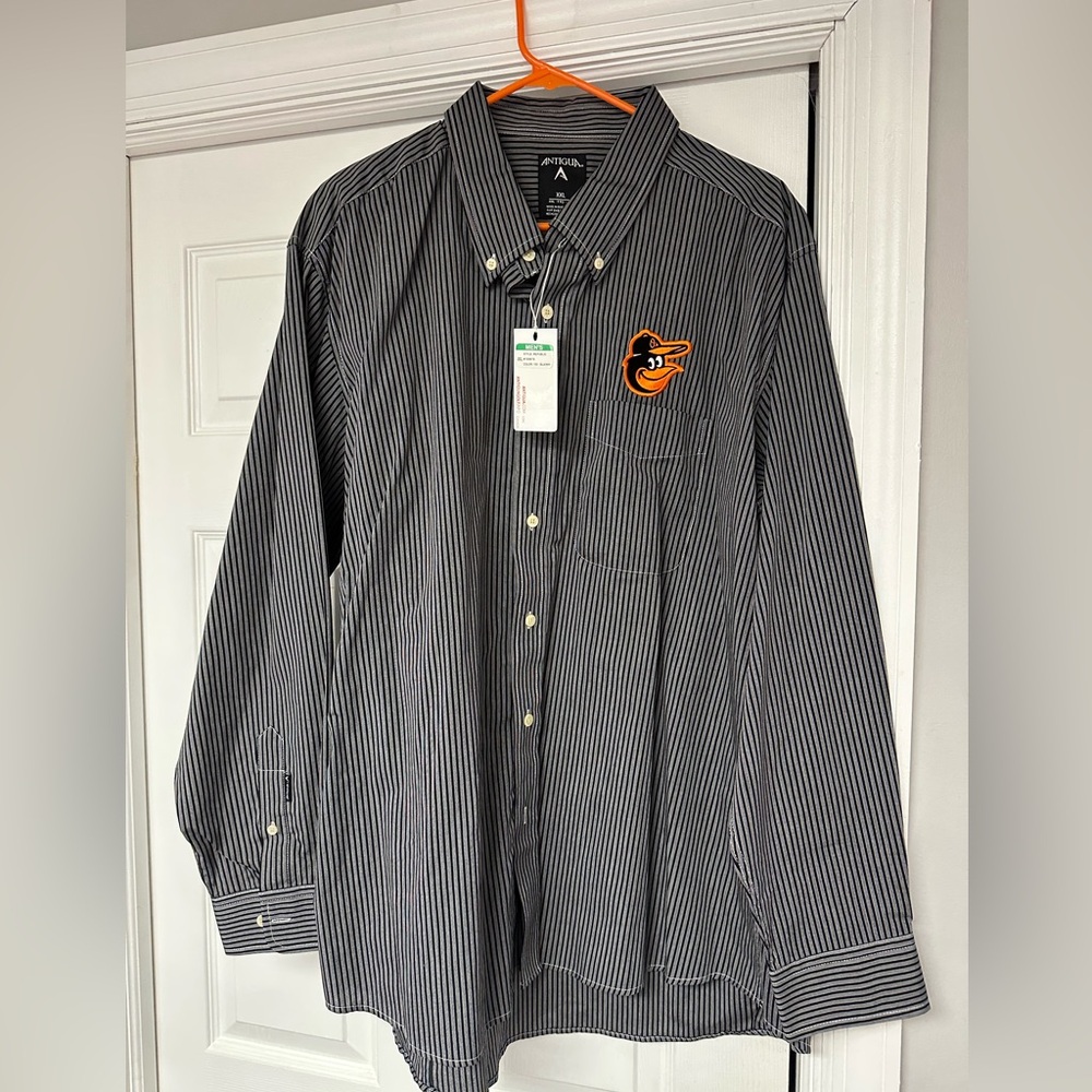 Mens Orioles Antigua shirt